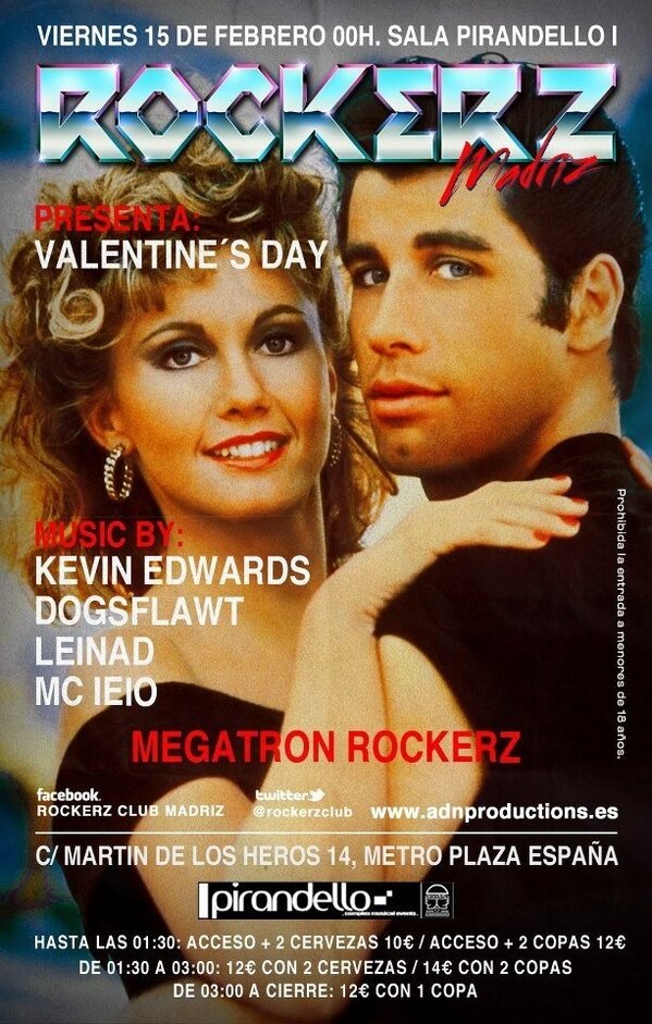 MarioROCKERZ's tweet photo. ¡GO GO GO!
♥¡ESTE VIERNES 15 SAN VALENTÍN EN ROCKERZ! LISTAS AL 665973785 ¡VAMOS QUE LA LIAMOS!♥
#fiesta #party http://t.co/CcA2FfqA