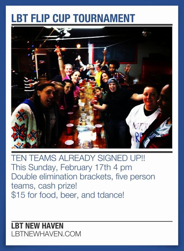 LBTnewhaven's tweet photo. Lbt Flip Cup Tournament  http://t.co/hNprooRr http://t.co/Tlc29jKv