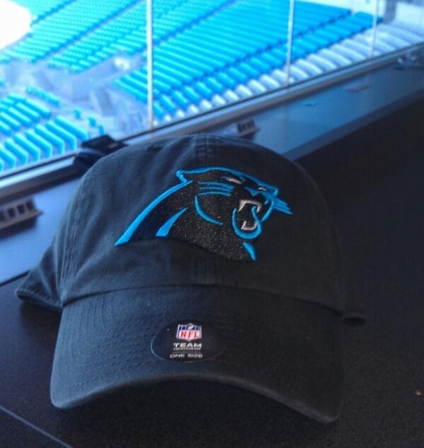 Panthers's tweet photo. Who wants a #Panthers hat? Followers who RT are eligible to win! We'll pick a random winner at 6 p.m. #KeepPounding http://t.co/H3kHdlIS