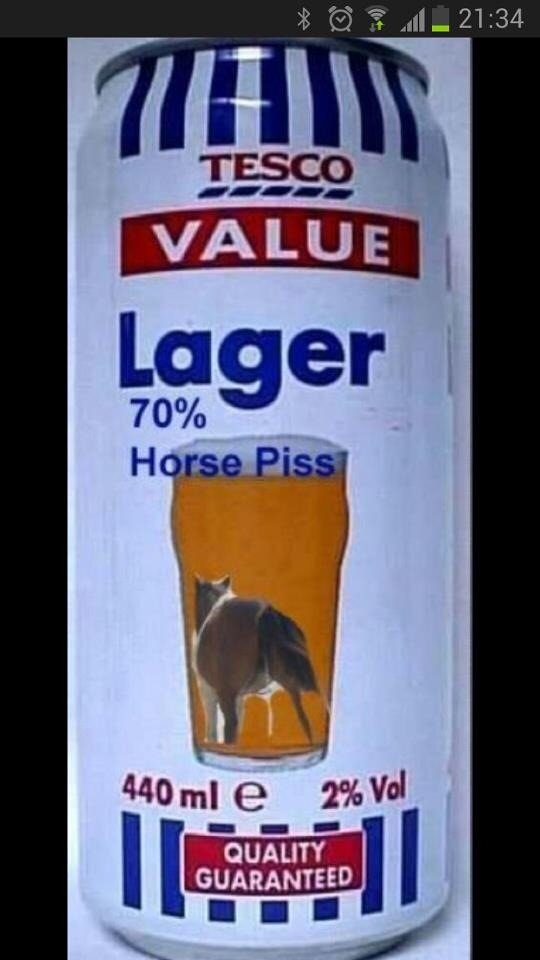 HopDrops's tweet image. #horsepisslager goes well with horse burger or mince.