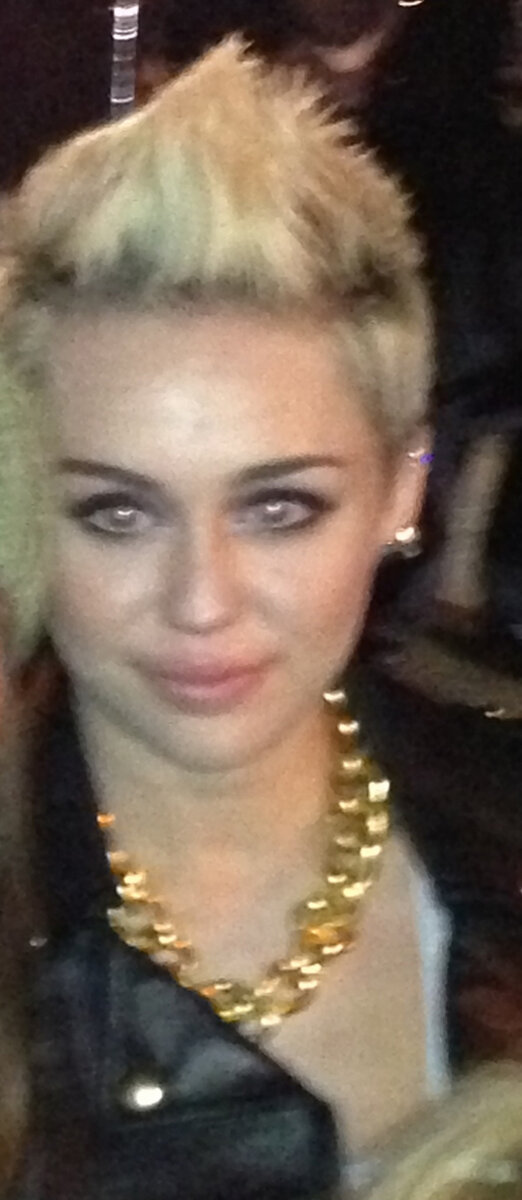 ChineseMirch's tweet photo. @MileyCyrus and our #food truck at a wild wednesday #NYFW after party! She maybe just as hot n steamy as r momos! http://t.co/lMyiDkk4