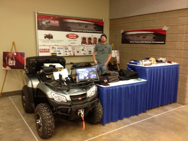 norm28x's tweet image. Stop by the Kolar ALS booth at the boat show and win some great stuff!