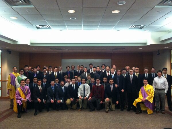 SAE_MSU's tweet image. Tonight we initiated 18 new pledges! #GammaClass #ΣΑΕ