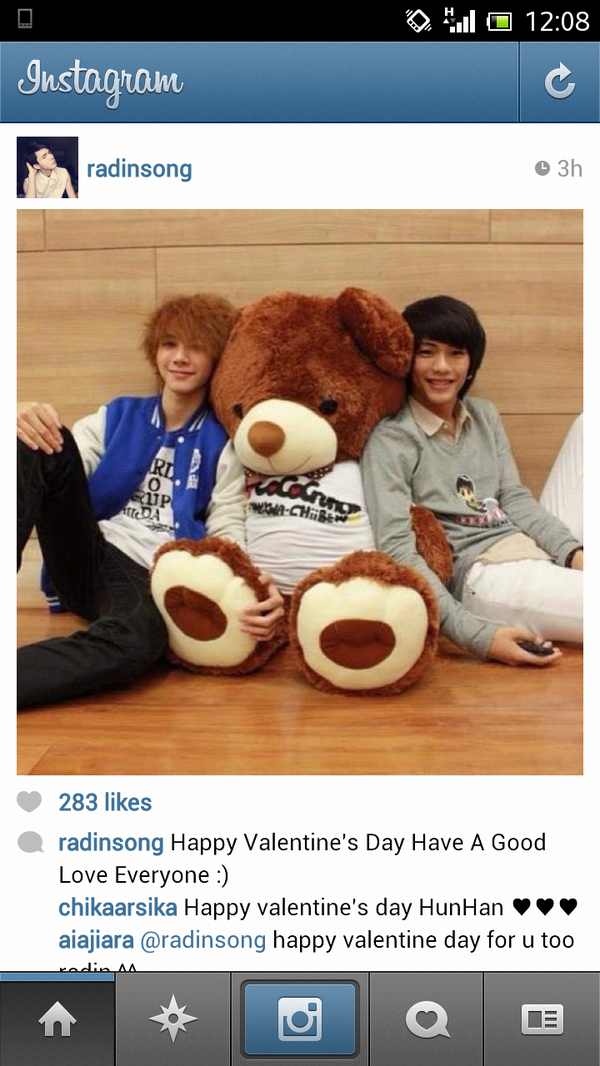 MWitcha_'s tweet image. อ๊ากกกกกกกกกกกกกกก พี่สองลงรูปนี้ในวันนี้...ฟินนนนนนน #2Co #HunHanTH #โดนพี่เคนถีบ ๕๕๕๕