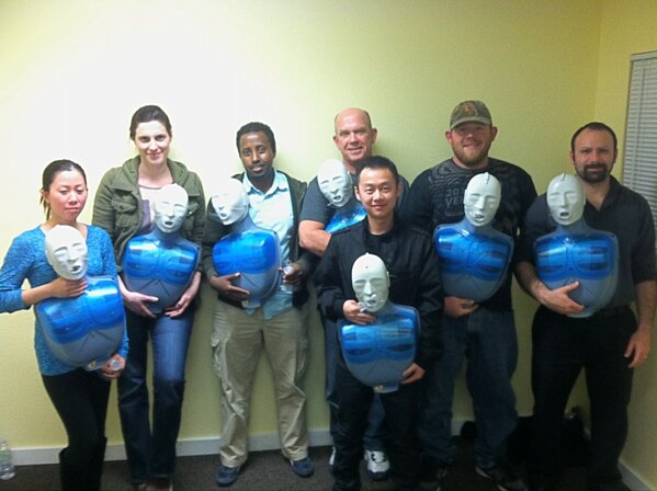 CPRSanJose's tweet photo. Heartsaver First Aid &amp; CPR class 2/13/13 http://t.co/lUSL0NCS