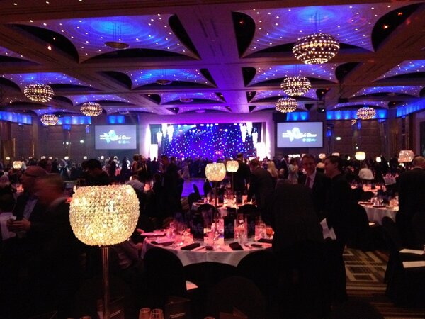 Krystine_Bmark's tweet photo. Excitement in the room for #SPAA gala dinner. My fav songstress #katienoonan is tonight's entertainment!!!!! http://t.co/51Y0NBtA