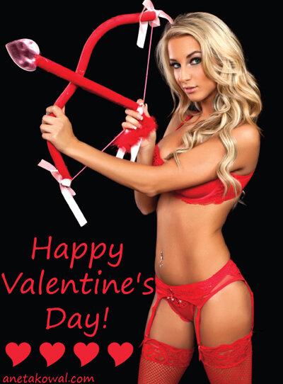 “#RT if you want to be my #Valentine :* #Vday #Cupid #Sexy #Red#Valentinesd...