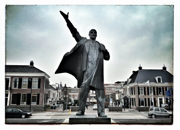 Lenin in een Nederlandse stad!