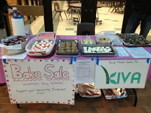 sumi177's tweet image. @InteractCOMO bake sale at RB! Proceeds go to Kiva. Read about it here. kiva.org/start