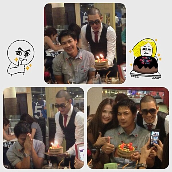 maw_meaw_'s tweet image. 🎂🎁🎉🎊HBD P'Golf ค่ะ อายุเท่าไหร่ไปถามเอาเอง อิอิ cc: @HoneYmO_On #KennyWest #Golf #DevilLover #GSKnight