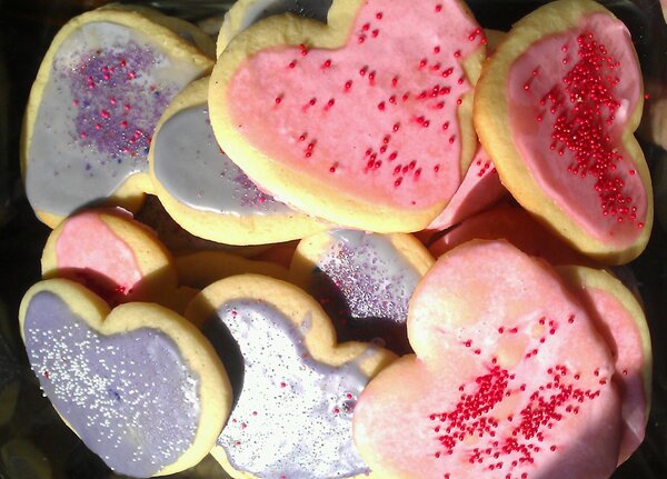 After! #valentinessugarcookies