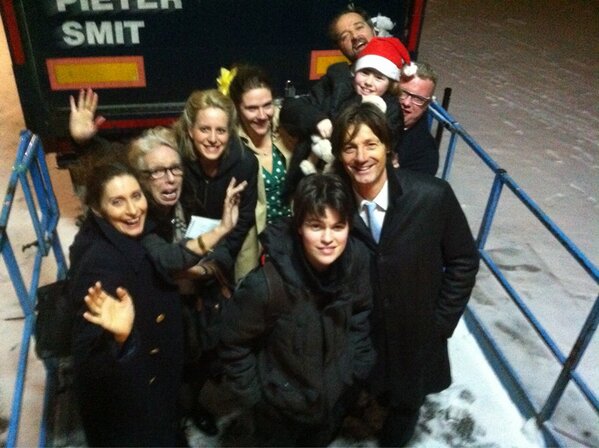 PDouwesOfficial's tweet photo. @Rickengelkespro #kramerversuskramer  intieme scène, gaat t brandalarm in Harderwijk af!  met publiek de sneeuw in! http://t.co/O5aadCUh