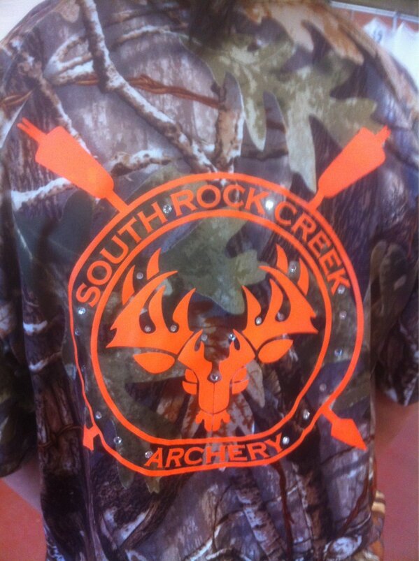 OKWildlifeDept's tweet photo. This might be my favorite archery shirt yet! She blinged it out! #OKNASP http://t.co/vK5SGsx3