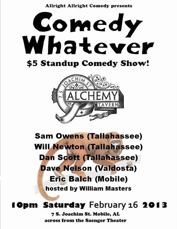 comedy_whatever's tweet image. Snap!!! @SamOcomedy, @TheWillNewton, Dan Scott, @hey_snowflake, &amp;amp; @ErictheRedLegit. Don't not come to this one!!