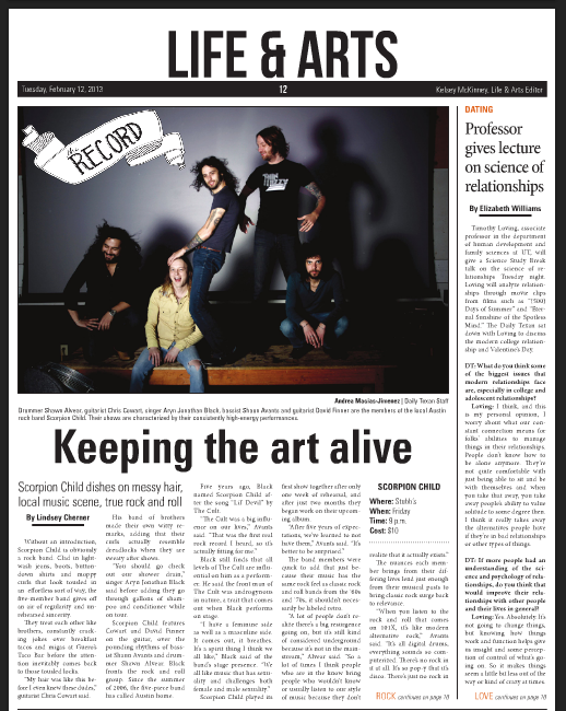 DT_TheRecord's tweet photo. Missed our @scorpionchild child feature? Read it here http://t.co/Tljwwty1
Band talks about true rock &amp; roll #music http://t.co/oQwsAkJF