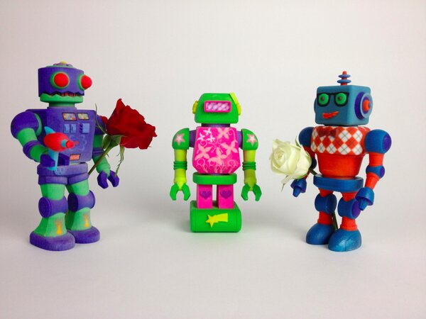 MyRobotNation's tweet image. Robots in the Wild: Be Mine. Precious is a popular girl...she’s inspired TWO declarations of love this year!