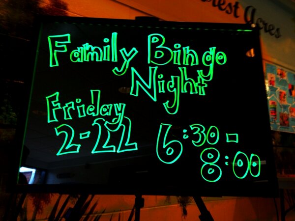 ForestAcresPTO's tweet photo. Family Bingo Night! 2/22 :) http://t.co/JoJL1wXd