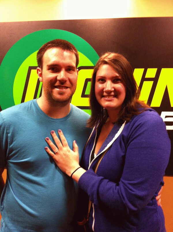 XBOX's tweet photo. Congrats to newly engaged Tyler &amp; Lacie who fell in love playing @CallofDuty (M) on @Xbox LIVE http://t.co/0aX3EOmy http://t.co/zLuF2gsg