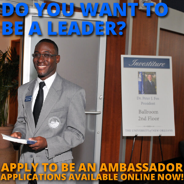Do you want to be a leader? Then apply to be an Ambassador... NOW! Applications are online! bit.ly/12lX8Ay