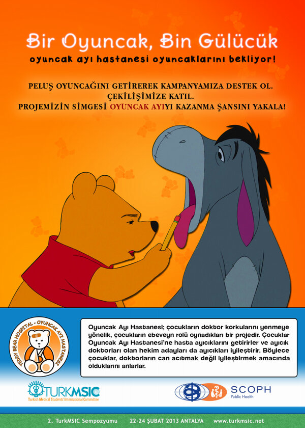 ''BİR OYUNCAK BİN GÜLÜCÜK'' peluş oyuncak kampanyamıza Antalya'da 2. TurkMSIC Sempozyumunda başlıyoruz!
