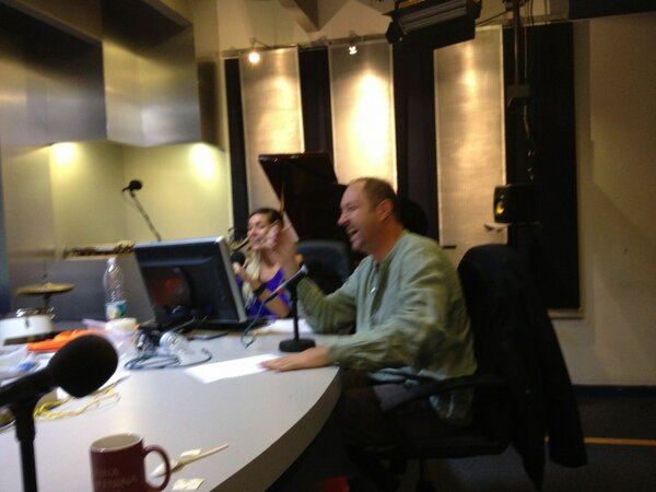 dariotpie's tweet photo. Con murray y Cristina en w http://t.co/1w6TEg1E