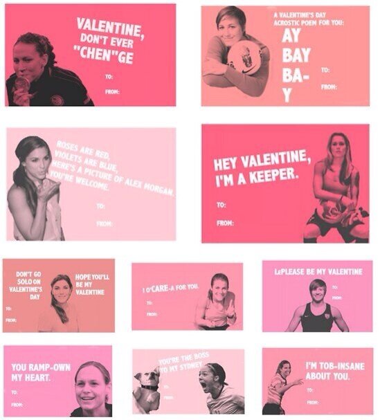 uswntlove8's tweet photo. Happy Valentines Day to my #USWNTfam #iloveyall http://t.co/s3Q84pLf
