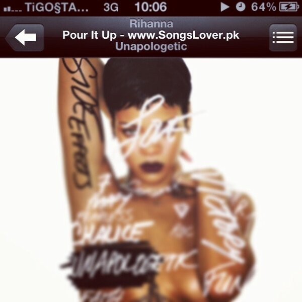 Ms_Samya's tweet photo. My Jam on repeat! #addicted #pouritup #rihannanavy weeeeekend!!! http://t.co/B8jJNIsP