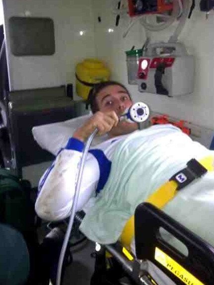 Debut to remember!! 60mins, 1 goal and a double break of the leg! #tookitlikeaman #tekkers #number9 #SSFCTiD