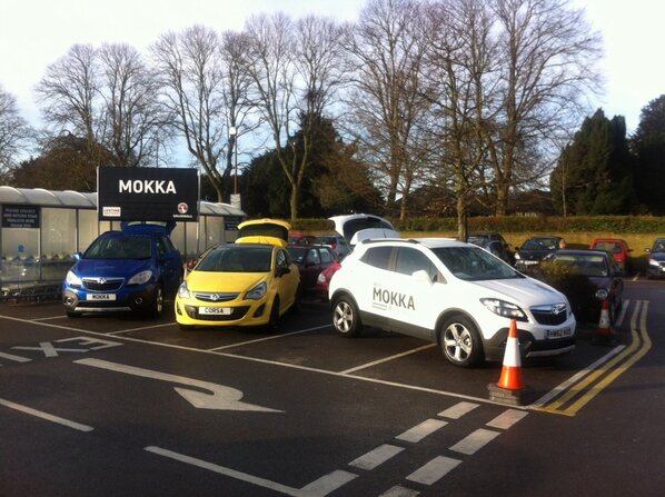 Come and see the new Vauxhall Mokka at Morrisons Newport today (15th Feb)