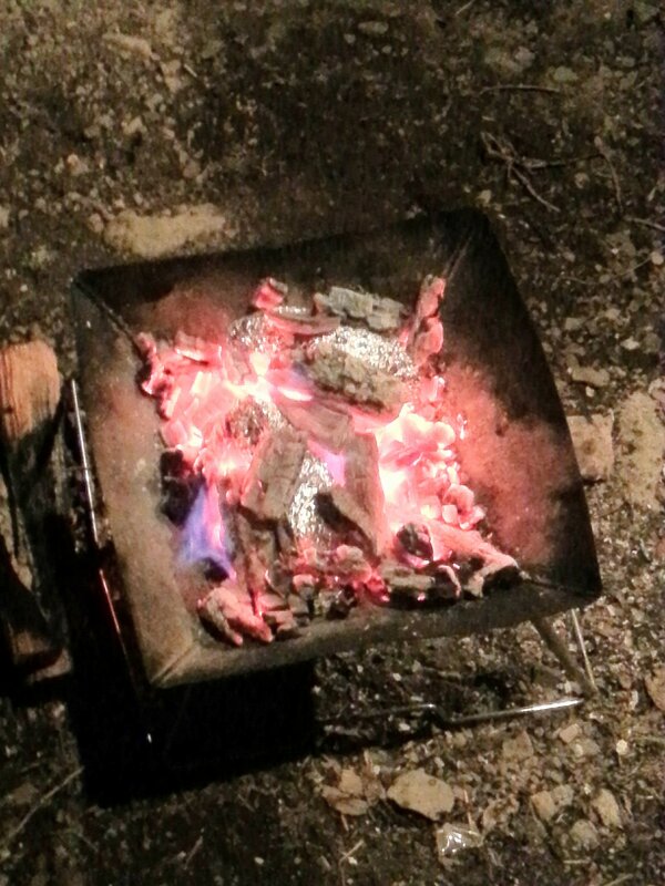 2013년 첫캠핑중