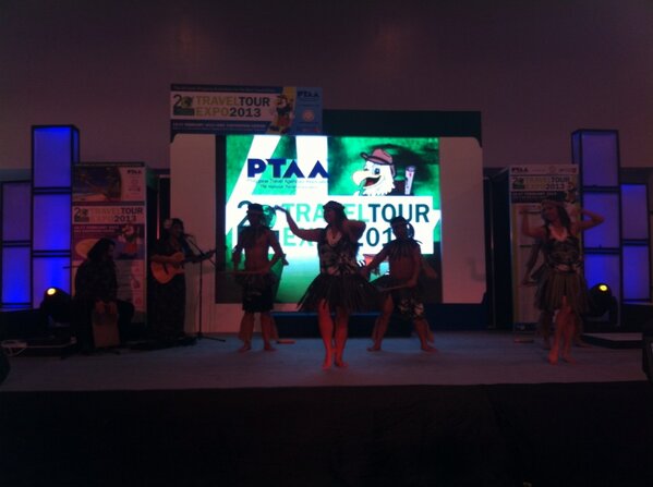 TravelTourExpo's tweet photo. Catch more of Guam Visitors bureau dancers with their performances tomorrow &amp; Sunday. Hafadai! http://t.co/SJOMGM7S