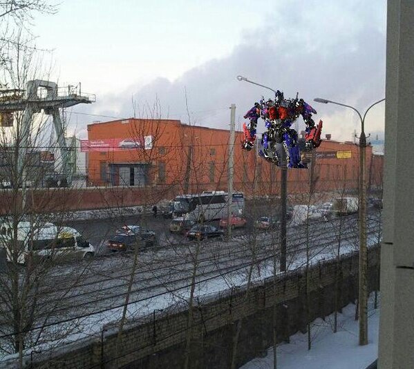 timberwolfdp's tweet image. Pictures of the #RussianMeteor impact are starting to filter in.