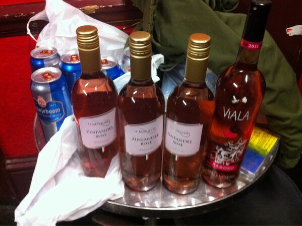 Here is the classy rider for <a href="/Hagarthewomb/">Hagar the Womb</a> gig tonight. Come to the Albert to see us drink it