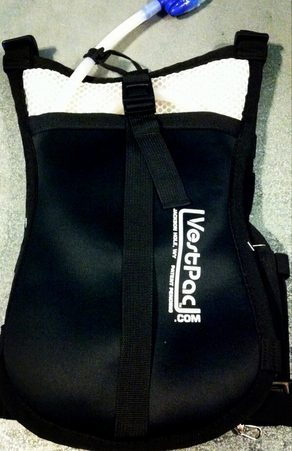 new line in, VestPac.Great way to hydrate &amp; carry everything you need on the water. we have 3 styles to choose from.