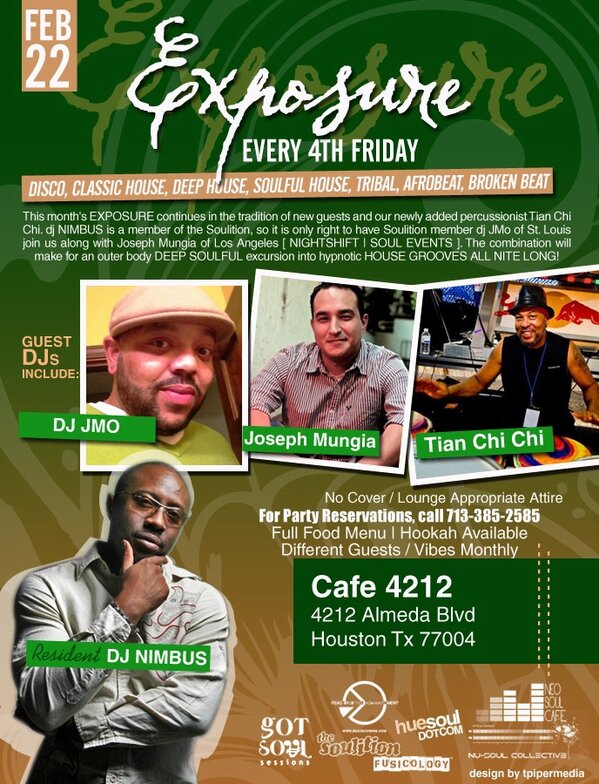 djNIMBUS's tweet image. One week away from total dopeness! #soulition #Exposure #teamnimbus