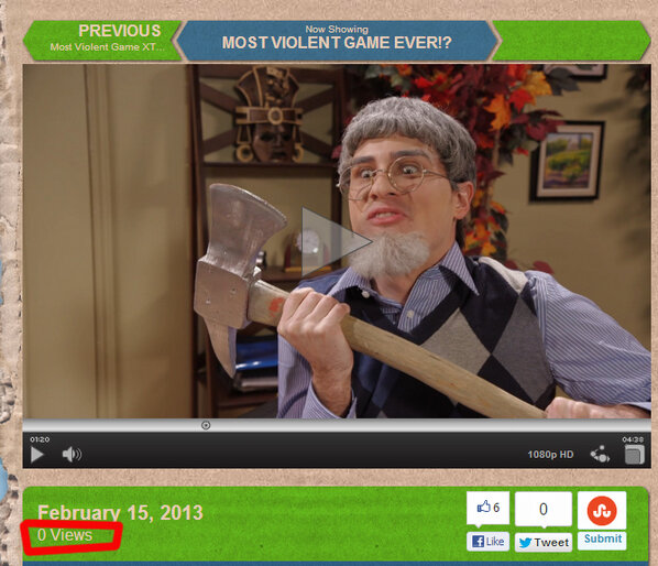 MattijsE's tweet image. @smosh Apparently I was the first one to watch the video. Do I get a medal now? #0views -