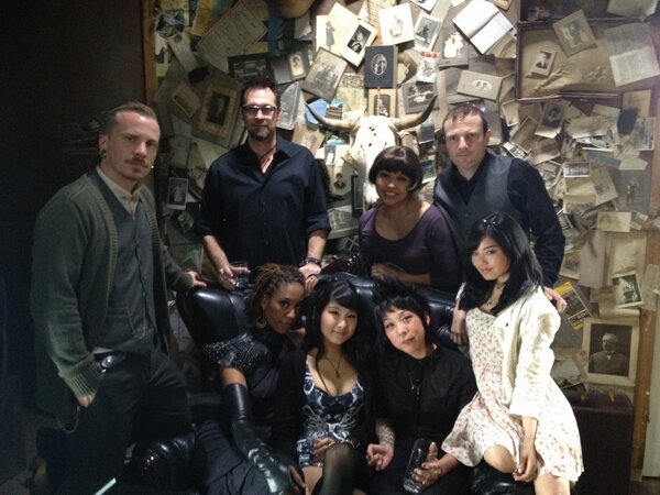 Some of the glorious collaborators <a href="/Mika_Tan/">Breathtaking Dame</a> <a href="/mia_matsumiya/">Mia Matsumiya</a> <a href="/davidmackkabuki/">David Mack</a> @misschristinewu <a href="/soeymilk/">Soey Milk</a> @kentwms