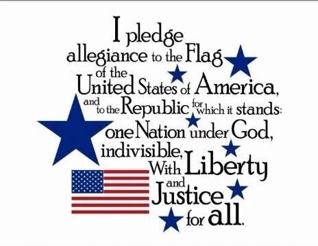 🇺🇸 🇺🇸 Good Morning Patriots - Please Stand for the Pledge of Allegiance!  #GodBlessAmerica #tcot #USA 🇺🇸 🇺🇸