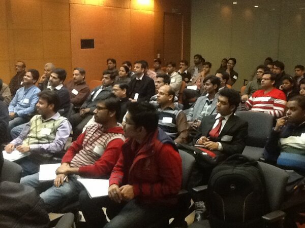 A_Bansal's tweet image. Developer Day by @hellogeeks in progress at microsoft gurgaon. Wonderful turnout. Thanks audience ! #hellogeeks