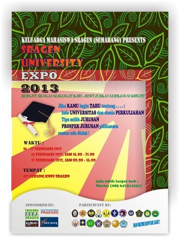 UNIVERSITAS EXPO 2013 tgl 16-17 Februari 2013 di KNPI Sragen , Datang yuk!!! cc @UpdateSragen <a href="/Sragentina/">Info Sragen</a>