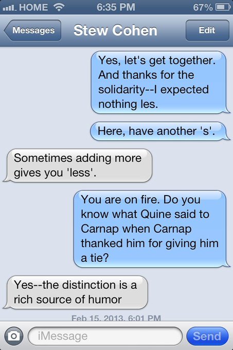 Maybe Stew and I should start a podcast. http://t.co/POkbYla