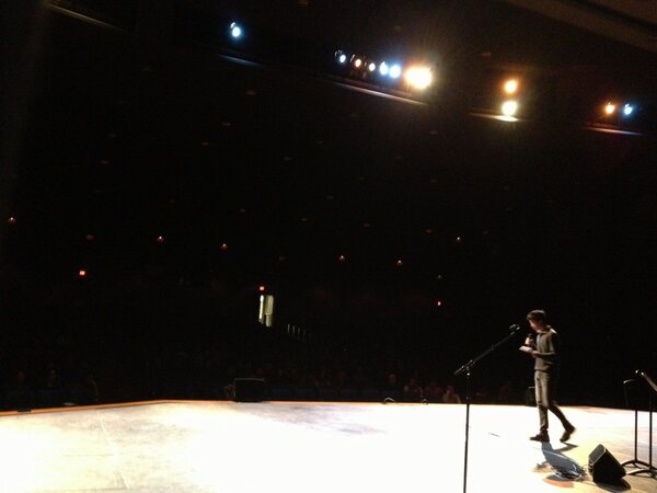 poloutreach's tweet photo. Spencer speaking now at the Point of Life at Olathe South! http://t.co/iFjsE2NJ
