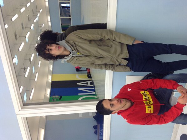 LaScimmiaWeb's tweet photo. #LaScimmia @AmiciUfficiale: Andrea sarà pronto per la sfida di oggi pomeriggio? http://t.co/TneUfs2i