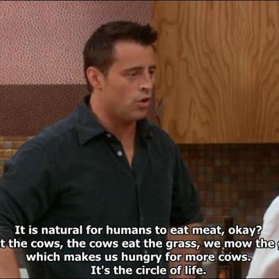 FriendsTwiitter's tweet photo. Joey at his best #Friends #Legend http://t.co/BgEnw3ad