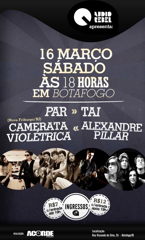 parmusica's tweet photo. Pra quem ainda não tá sabendo, dia 16 tocamos em Botafogo-RJ! Vem... http://t.co/Aa1Seg5Q