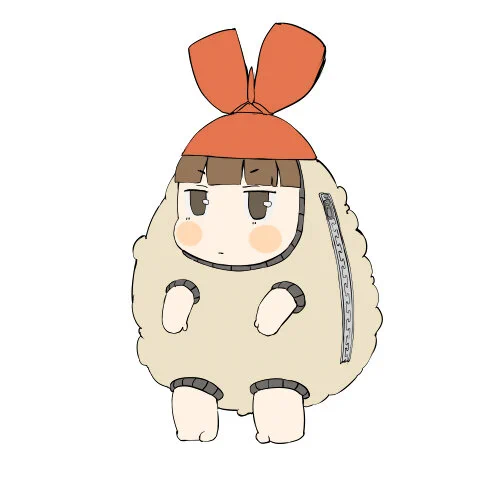うちの手抜き擬人化の原点。かなり昔のマスコットキャラクター光臨ですの!(*'∀`*)エビテン! 