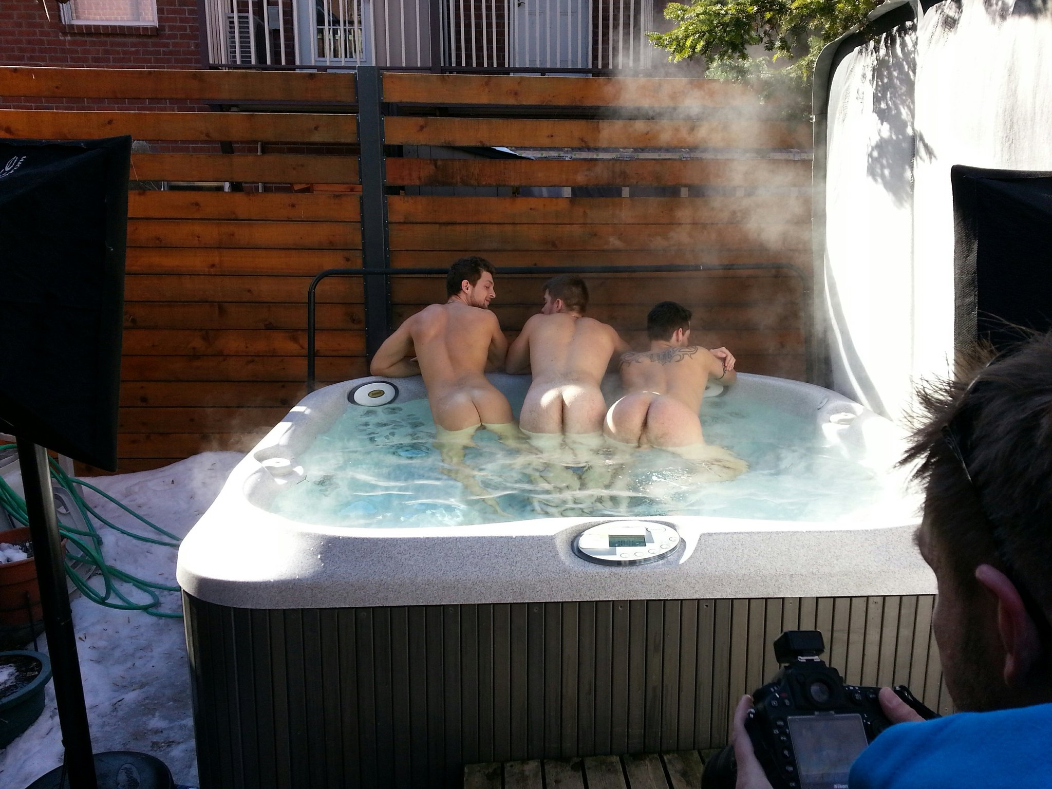 Having fun with Ben Rose and Hayden Colby!! Check it out! :) @markolebeau http://t.co/ZeCP9BYK