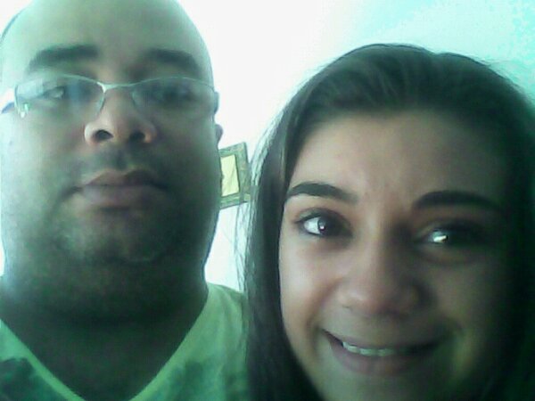 Eu e minha filha lindinha. :-)