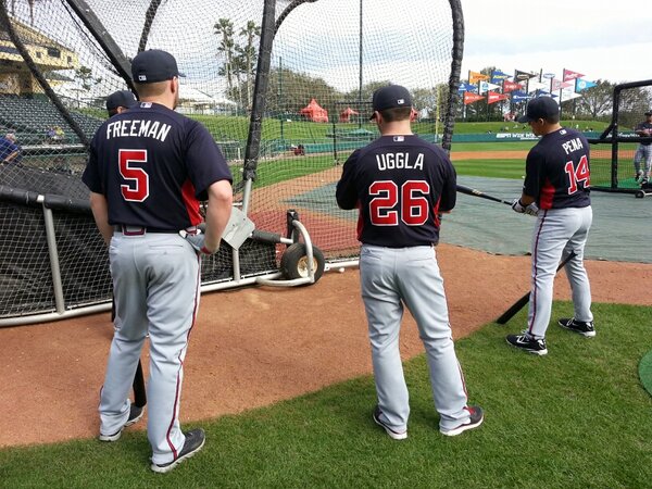 BravesDaily's tweet photo. “@ajcbraves: Slimmer #Braves duo http://t.co/o5CIrzQl” RT