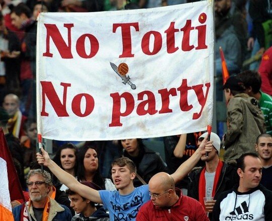 Resultado de imagen de No totti no party